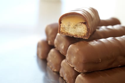 Barres de chocolat Mars frites - Châtelaine