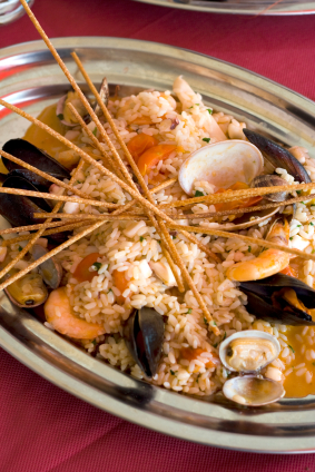 Risotto portugais aux fruits de mer