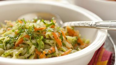 Salade de concombre et de carotte