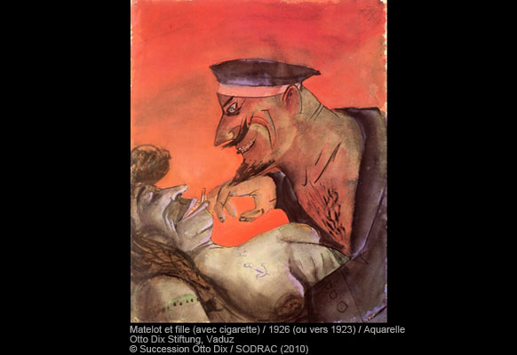 Rouge cabaret : l’amour, la mort, le monde effroyable et beau d’Otto Dix