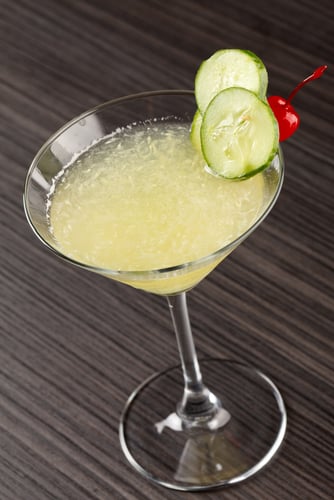 Cocktail gin-concombre