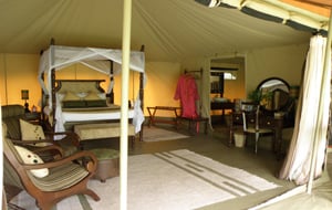 L'option camping de luxe à la Out of Africa.