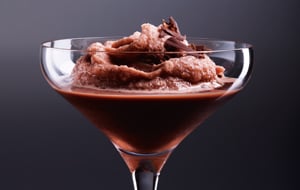 Martini glacé au chocolat