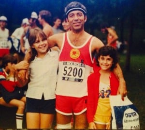 Marathon papa, Anik et moi