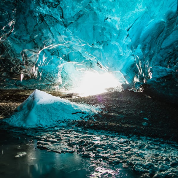 Cavernes de glace, Islande