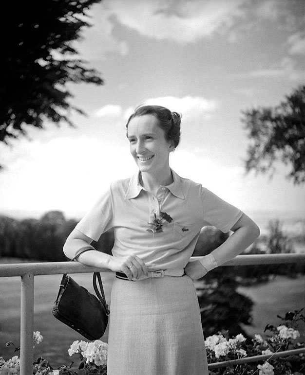  Simone de la Chaume, épouse de René Lacoste, en 1938. Photo: Lipnitzki / Roger Viollet / The Image Works