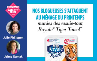 Promotion: Le grand ménage du printemps avec Royale® Tiger Towel™