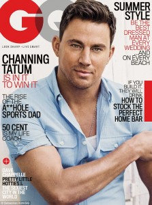 Channing Tatum sur la couverture de GQ
