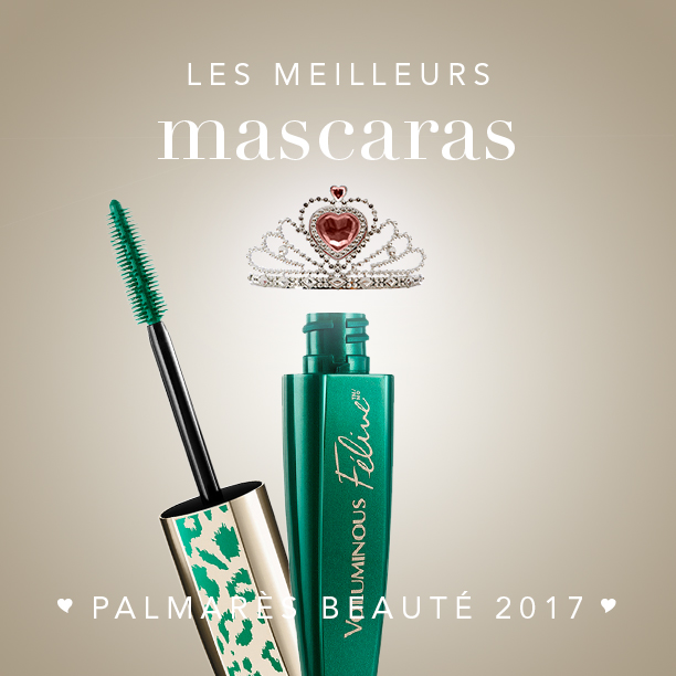 Palmarès beauté 2017: les meilleurs mascaras