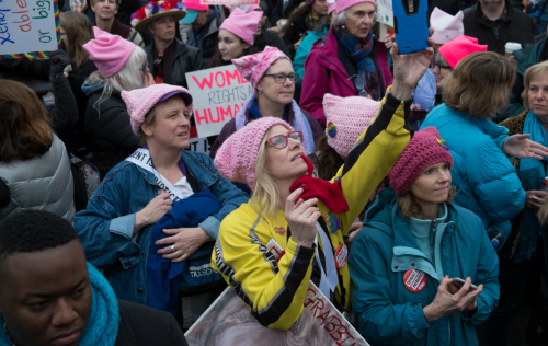 Marche à Washington: la riposte des femmes
