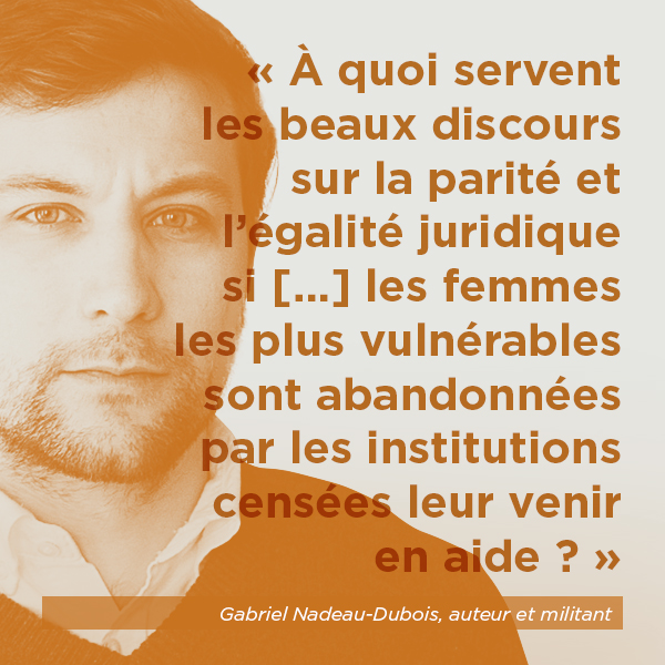 Gabriel Nadeau-Dubois, co-porte-parole de Québec solidaire