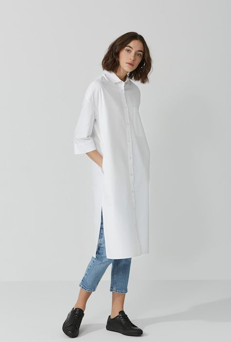 Shopping: 11 robes chemisiers blanches (et le fun!)