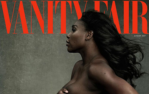 Serena Williams pose enceinte pour Vanity Fair