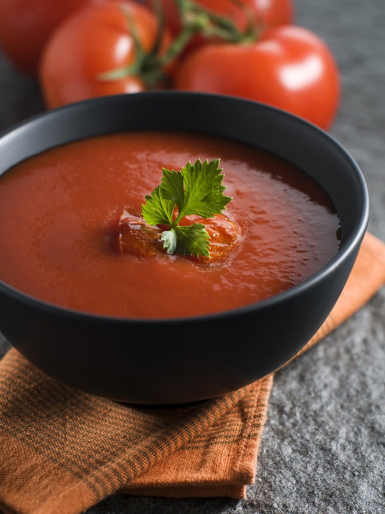 Soupe de tomates fraîches - Châtelaine