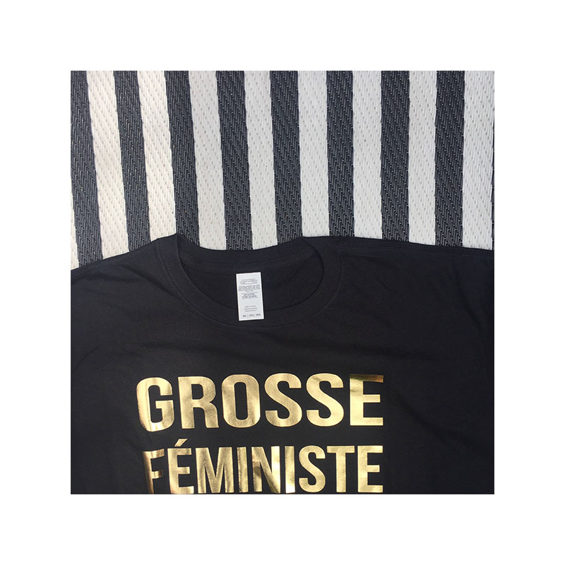 T-shirt Grosse Féministe