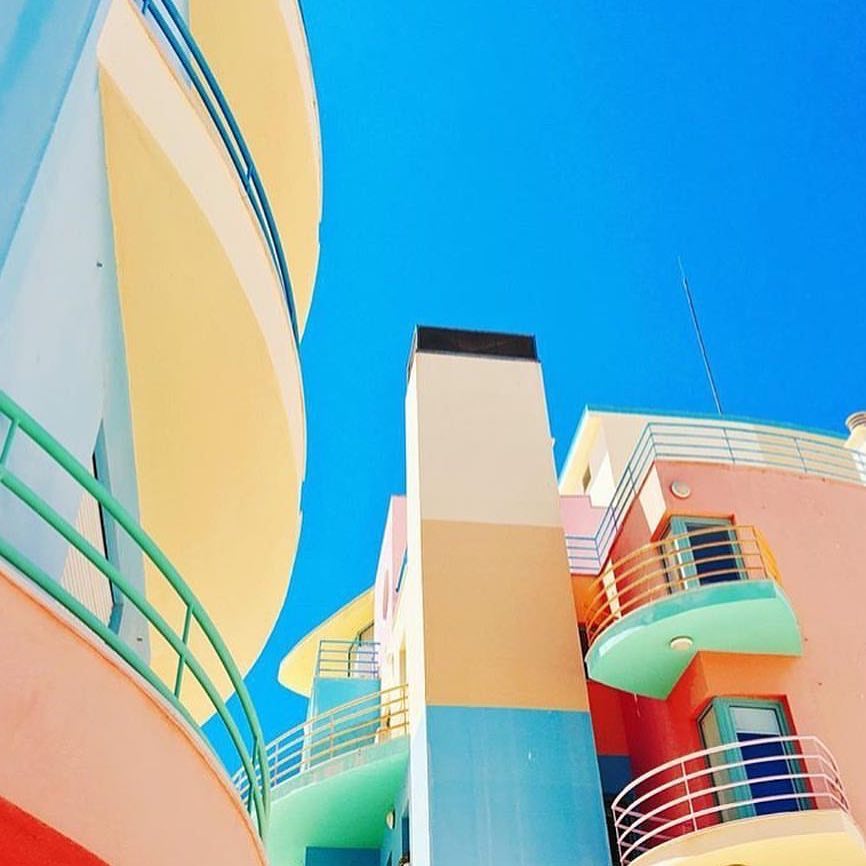 Architecture: les endroits les plus colorés du monde
