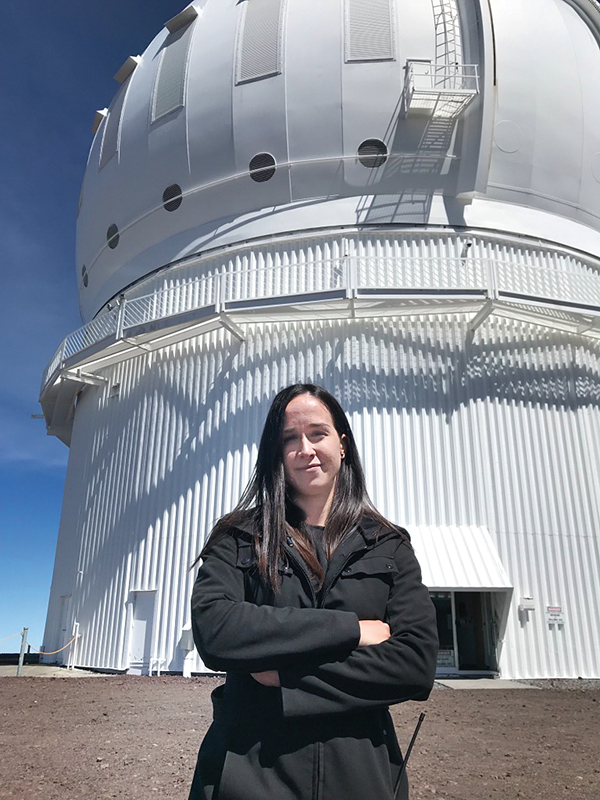 Laurie Rousseau-Nepton, astronome, stagiaire postdoctorale à l’Université d’Hawaii et première québécoise autochtone à détenir un doctorat en astrophysique