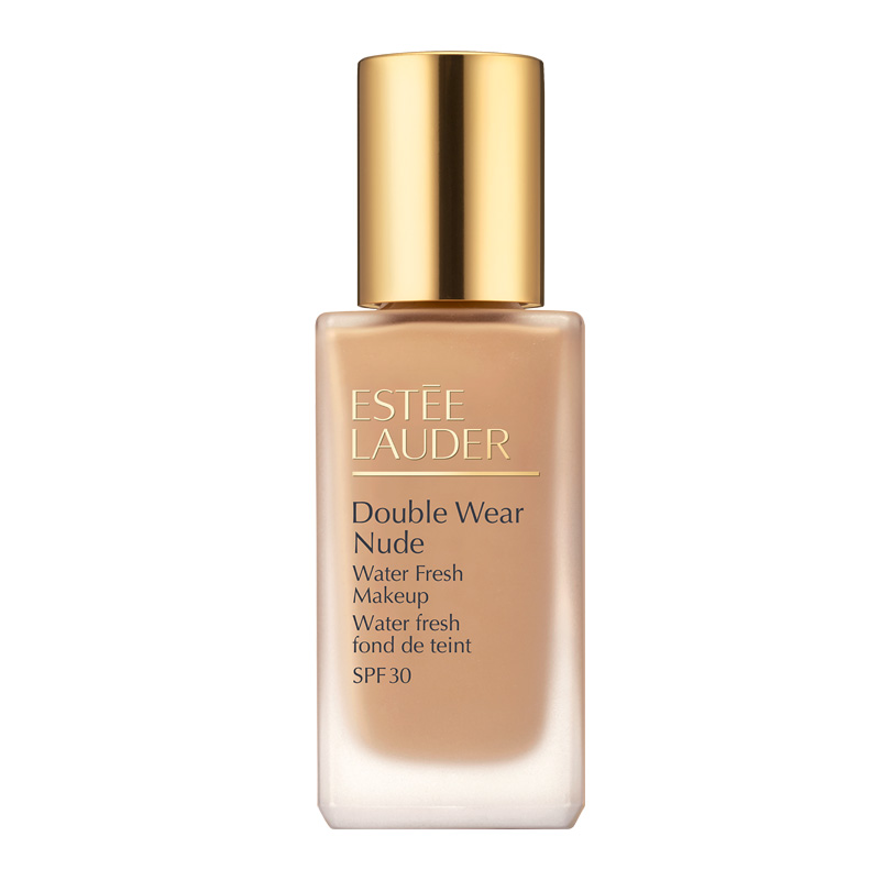 <h2>Fond de teint FPS 30 Water Fresh Double Wear Nude, <a href="https://francais.esteelauder.ca/product/631/49039/product-catalog/makeup/double-wear-nude/water-fresh-makeup-spf-30#/shade/2N1-Desert-Beige" target="_blank" rel="noopener">Estée Lauder</a>, 48 $</h2>
