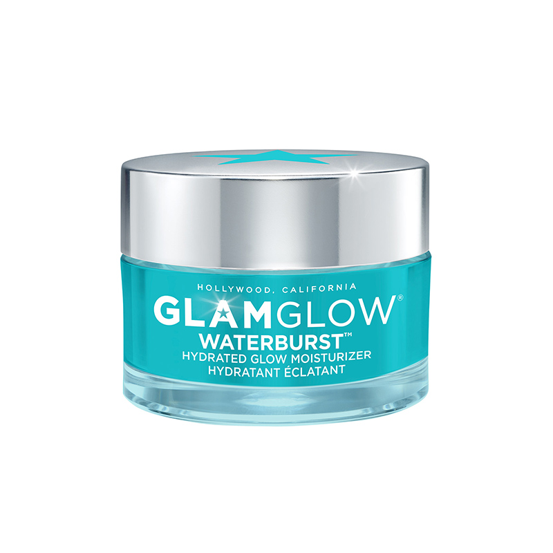 <h2>Hydratant éclatant Waterburst, <a href="https://www.sephora.com/product/waterburst-tm-hydrated-glow-moisturizer-P427392?skuId=1998301&keyword=glamglow%20waterburst&lang=fr" target="_blank" rel="noopener">Glamglow</a>, 62 $ </h2>
