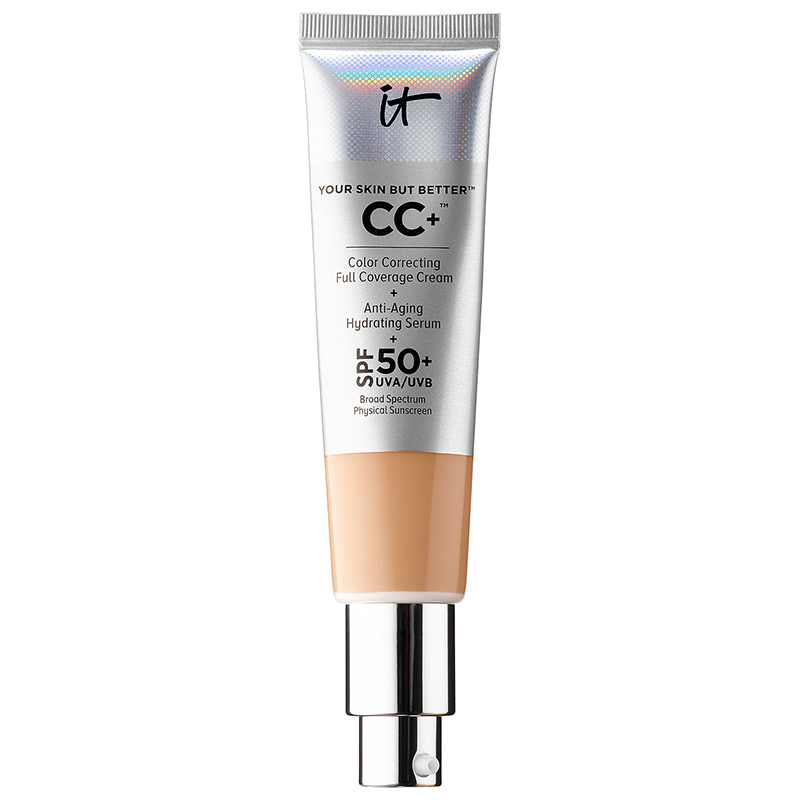 <h2>Crème CC FPS 50+ Your Skin But Better, <a href="https://www.itcosmetics.ca/fr/visage/fond-de-teint/your-skin-but-better-creme-cc-avec-fps%C2%A050/ITC_0008.html#q=your+skin+but+better&start=3" target="_blank" rel="noopener">It Cosmetics</a>, 49 $ </h2>
