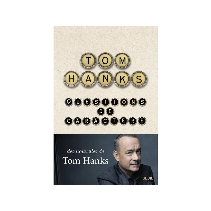 <p><strong><em>Questions de caractère</em></strong></p>
<p>L’acteur américain Tom Hanks signe un premier recueil de nouvelles, <em>Questions de caractère,</em> où son humour côtoie son amour légendaire des machines à écrire. Parfait remède au froid qui s’installe.</p>
<p><em>Questions de caractère</em>, Tom Hanks, <a href="http://www.seuil.com/ouvrage/questions-de-caractere-tom-hanks/9782021375855">Seuil</a></p>
