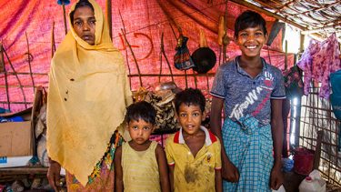 Rohingyas: portraits de cinq femmes réfugiées