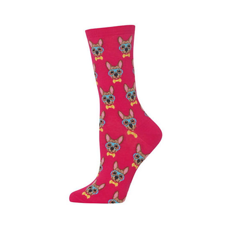 <p>Chaussettes, Smart Frenchie, <a href="http://www.labaie.com/webapp/wcs/stores/servlet/fr/labaie/marques/chaussettes-et-mi-bas/smart-frenchie-knitted-socks" target="_blank" rel="noopener">La Baie</a>, 8 $</p>
