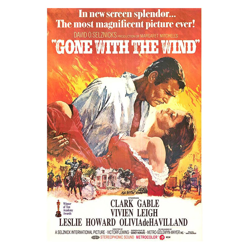 Autant en emporte le vent (Gone With the Wind) – 1939