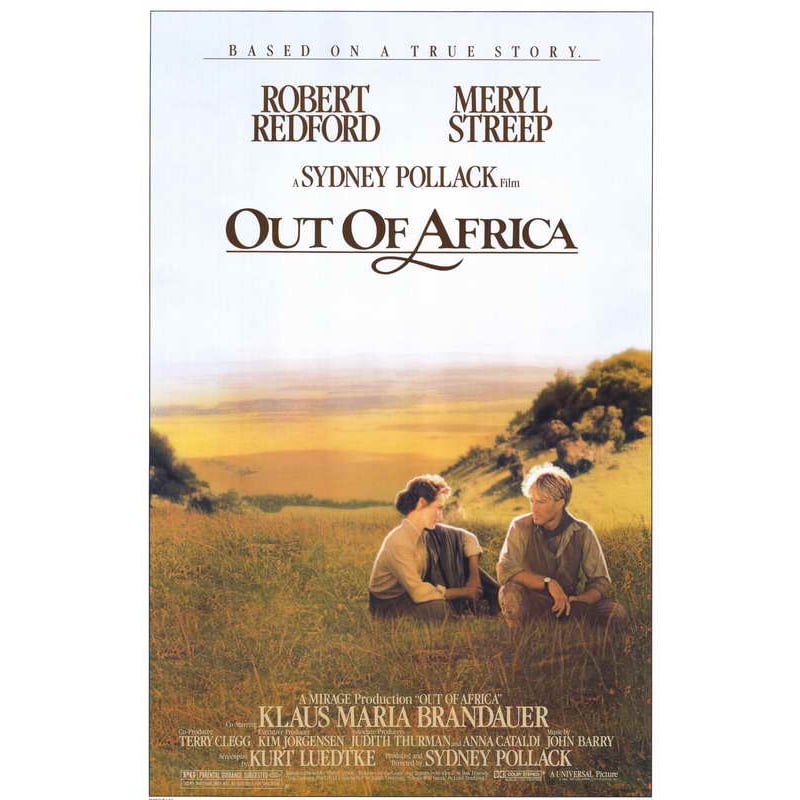 Souvenirs d’Afrique (Out of Africa) – 1985