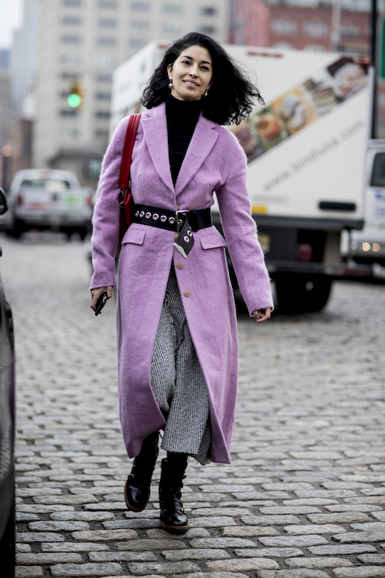 Semaine de mode de New York: les plus beaux looks aperçus dans la rue