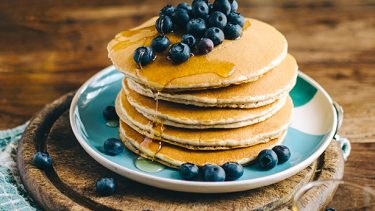 Pancakes aux bleuets