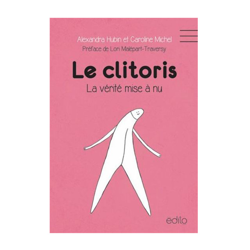 <p>Livre documentaire <em>Le clitoris : la vérité mise à nu</em>, Alexandra Hubin et Caroline Michel, Édito, <a href="https://www.leslibraires.ca/livres/le-clitoris-la-verite-mise-a-alexandra-hubin-9782924720530.html" target="_blank" rel="noopener">Les Libraires</a>, 19,95 $</p>
