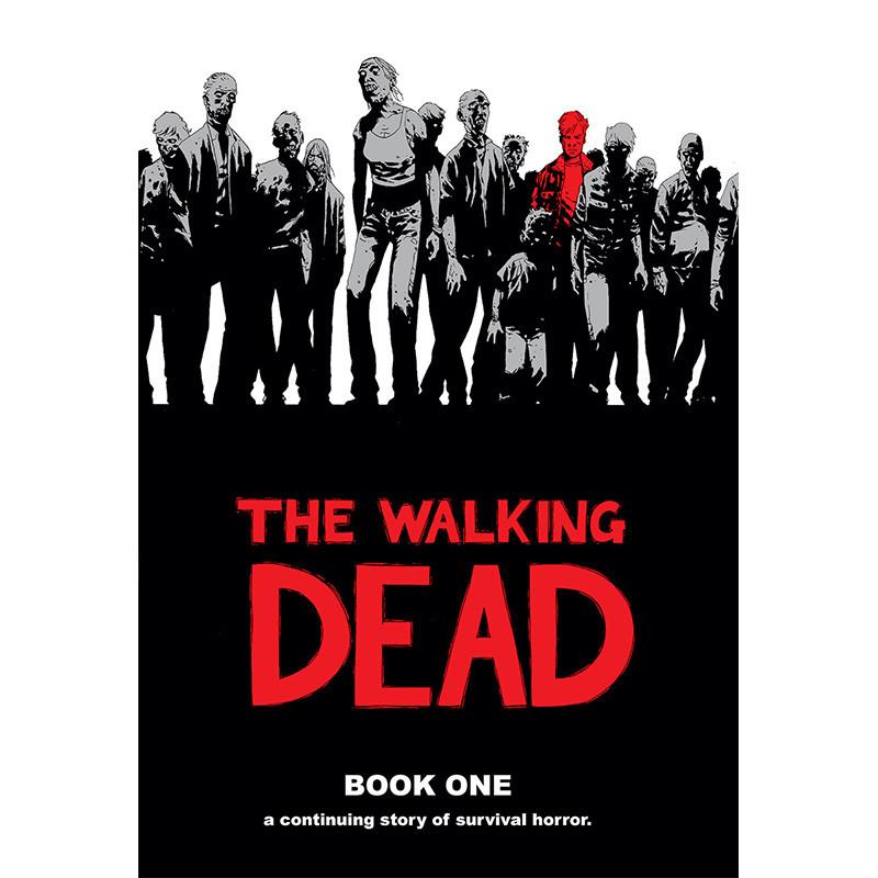 <p>Bande dessinée <em>The Walking Dead Volume 1</em> couverture rigide, Robert Kirkman & Al, Image Comics, <a href="http://www.renaud-bray.com/Livres_Produit.aspx?id=1155287&def=Walking+dead(The)+%2301+(Hardcover)%2cKIRKMAN%2c+ROBERT+%26+AL%2c9781582406190" target="_blank" rel="noopener">Renaud-Bray</a>, 49,99 $</p>
