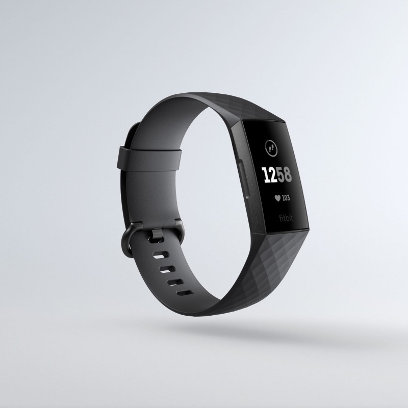 <p>Bracelet Charge 3, <a href="https://www.fitbit.com/fr-ca/charge3">Fitbit</a>, 199,95 $</p>
