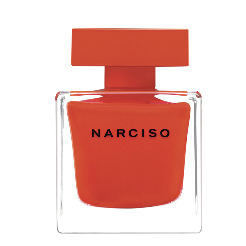<p><strong>Narciso Rodriguez: </strong><strong>Narciso Rouge</strong></p>
<p>Avec son rouge écarlate et son profil épuré, le flacon est un direct au cœur. Touché! L’eau de parfum Rouge a décuplé son pouvoir d’attraction en accueillant des roses bulgares, de l’iris, du vétiver et du bois de cèdre autour du musc sensuel, composante de prédilection de la gamme Narciso.</p>
<p>Eau de parfum Narciso Rouge, <a href="https://beaute.pharmaprix.ca/Luxe/Cat%C3%A9gories/Parfum/Parfums-pour-elle/Parfums/NARCISO-Eau-de-Parfum-Rouge-50ml/p/BB_3423478844759?variantCode=3423478844759&tilePos=8" target="_blank" rel="noopener">Narciso Rodriguez</a>, 112 $ les 50 ml</p>
