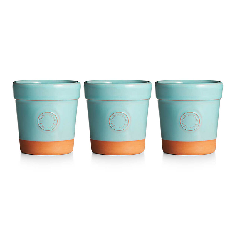 <p>Ensemble de trois pots à fleurs, <a href="https://www.tiffany.ca/jewelry/decorative-accents/everyday-objects-terra-cotta-flowerpots-62387084?fromGrid=1&origin=browse&trackpdp=bg&tracktile=highlight&fromcid=3781991&trackgridpos=70" target="_blank" rel="noopener">Tiffany & Co.</a>, 130,00 $</p>
