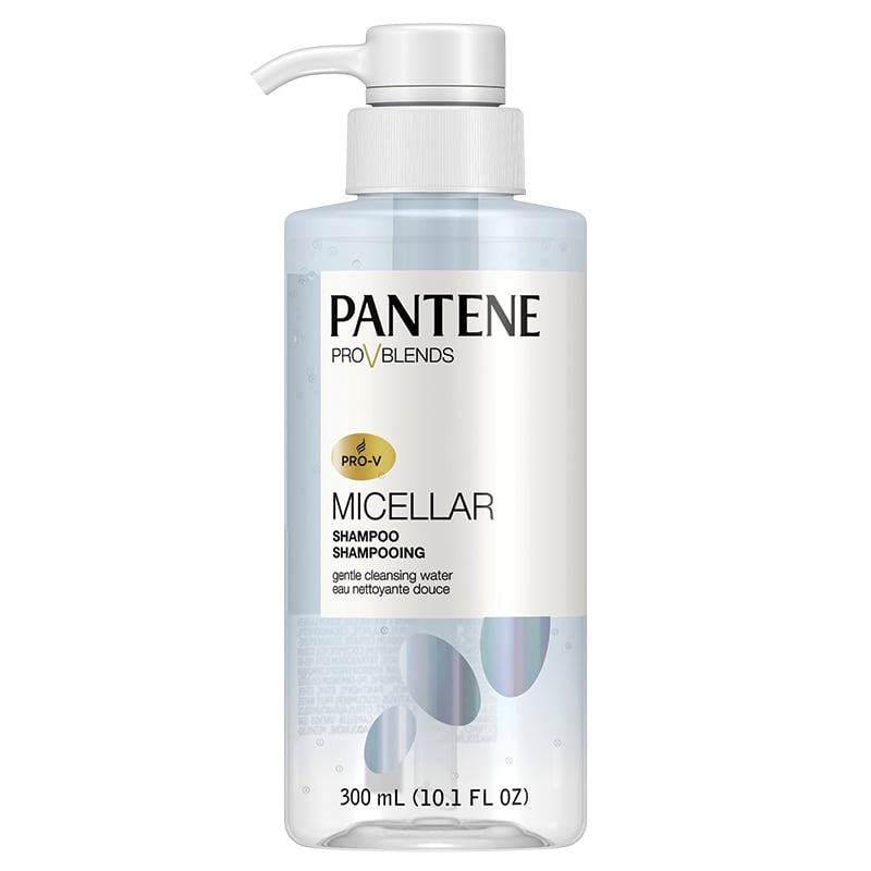 <p>Shampooing micellaire Gentle Cleansing Water, <a href="https://www.loblaws.ca/Maison-et-mode-de-vie/Beaut%C3%A9/Soins-des-cheveux/Shampoings/Pantene-Shampoing-%C3%A0-l%E2%80%99eau-micellaire-nettoyante-douce/p/21085324_EA" target="_blank" rel="noopener">Pantene Pro V Blends</a>, 12,99 $ les 530 ml</p>
<p>Il contient de l’eau micellaire — de minuscules molécules en suspension dans l’eau qui délogent les saletés —, laissant notre chevelure propre et soyeuse, tout en préservant ses huiles naturelles.</p>
