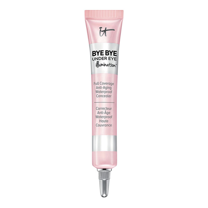 <p>Correcteur anti-âge Waterproof haute couvrance Bye Bye Under Eye Illumination, <a href="https://www.itcosmetics.ca/fr/yeux/cache-cernes/bye-bye-under-eye---anti-cernes-illuminateur-resitant-a-leau-et-a-couvrance-totale/ITC_0038.html?bvstate=pg:2/ct:r" target="_blank" rel="noopener">It Cosmetics</a>, 32 $ les 8 ml</p>
