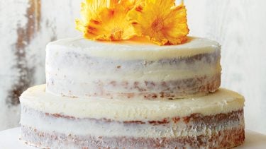 Naked cake aux parfums d’ananas, de gingembre et de lime
