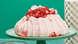 pavlova aux fraises